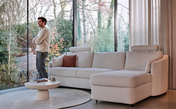 Sofabed zetelbed Elegance (2-zit met of zonder longchair) - 0